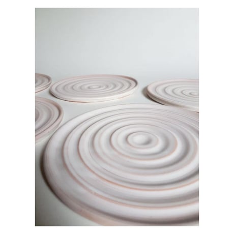 AKO STUDIO Ripple - Plate お皿 陶芸 陶器 ハンドメイド 一点物 MADE IN JAPAN