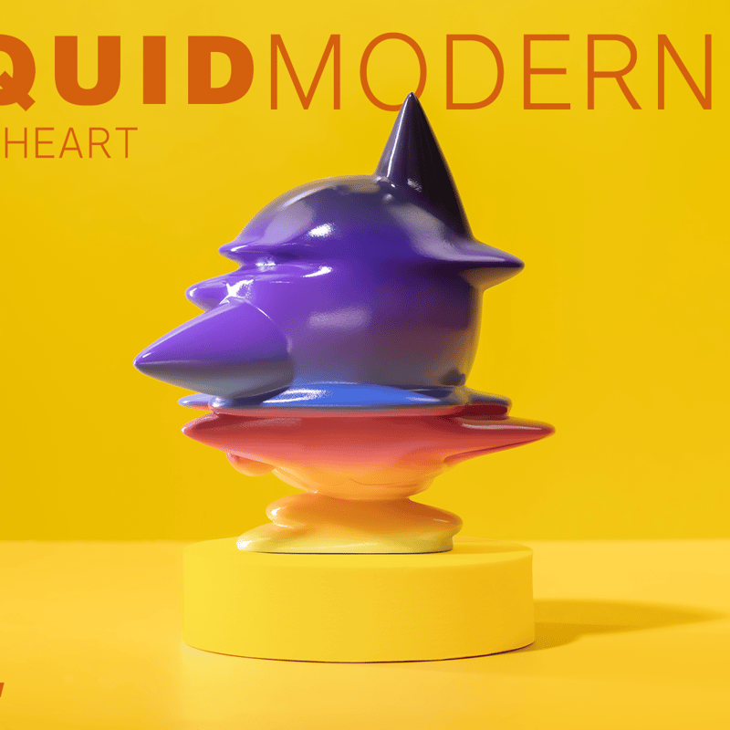 Liquid Modernity-Metal Heart | Hunt Tokyo