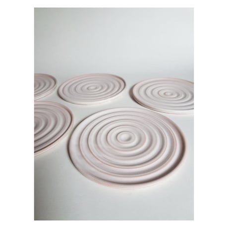 AKO STUDIO Ripple - Plate お皿 陶芸 陶器 ハンドメイド 一点物 MADE IN JAPAN
