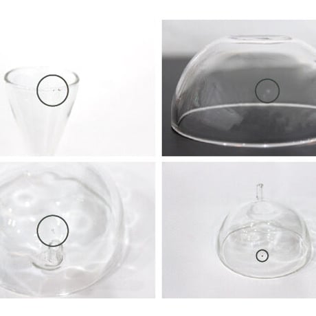 clear b Bud Vase Frosted Violet 花瓶 一輪挿し ガラス
