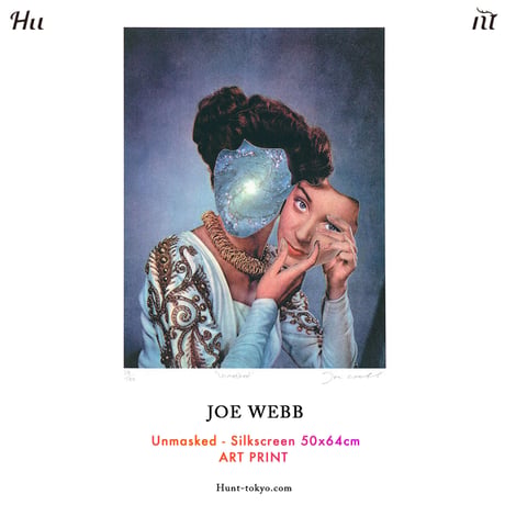 Joe Webb Unmasked - Silkscreen 50x64cm アートプリント