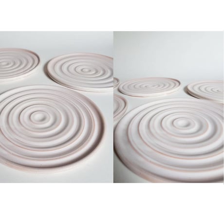 AKO STUDIO Ripple - Plate お皿 陶芸 陶器 ハンドメイド 一点物 MADE IN JAPAN