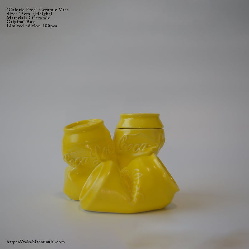 数量限定] Calorie Free Ceramic Vase | Hunt Tokyo