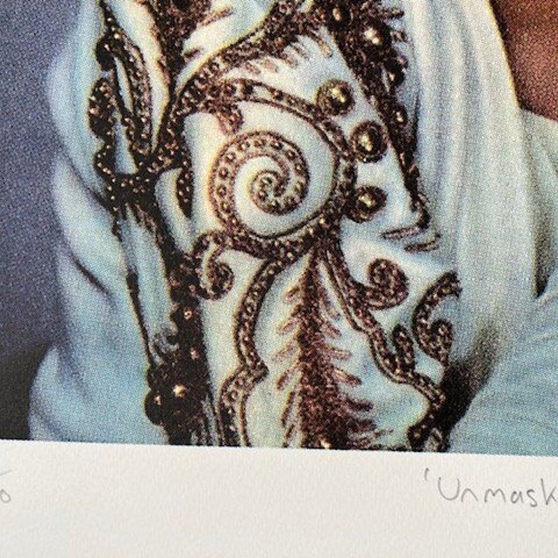 Joe Webb Unmasked - Silkscreen 50x64cm アートプリント