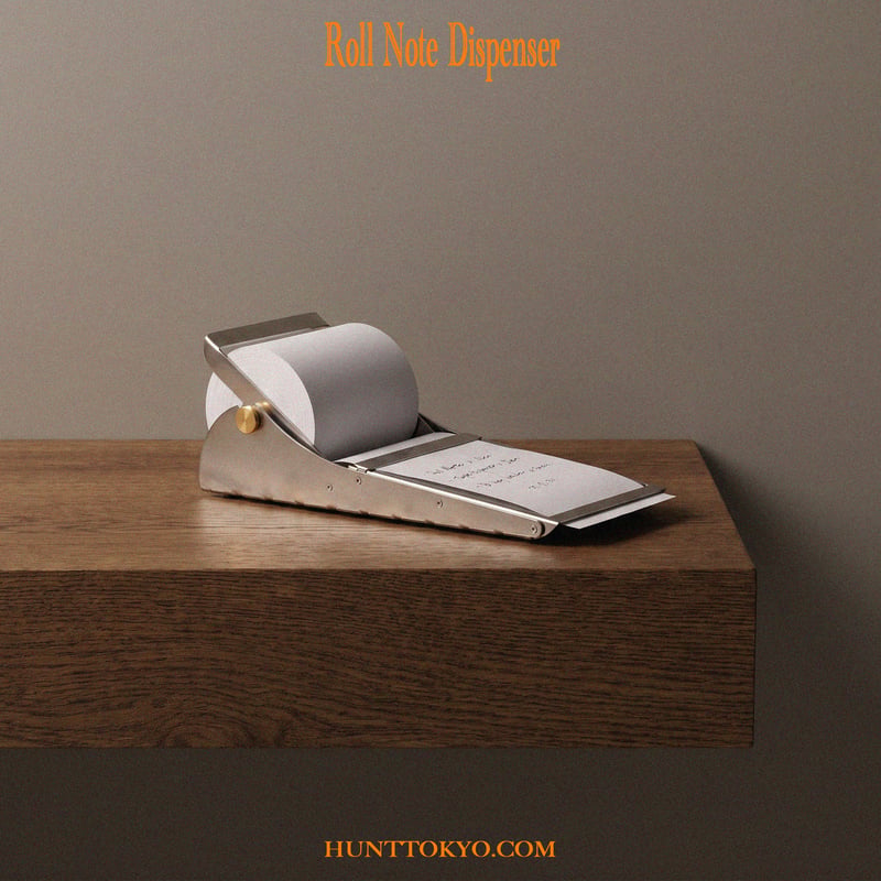 Desktop Roll Note Dispenser ノート ディスペンサー メモ帳 デザイ