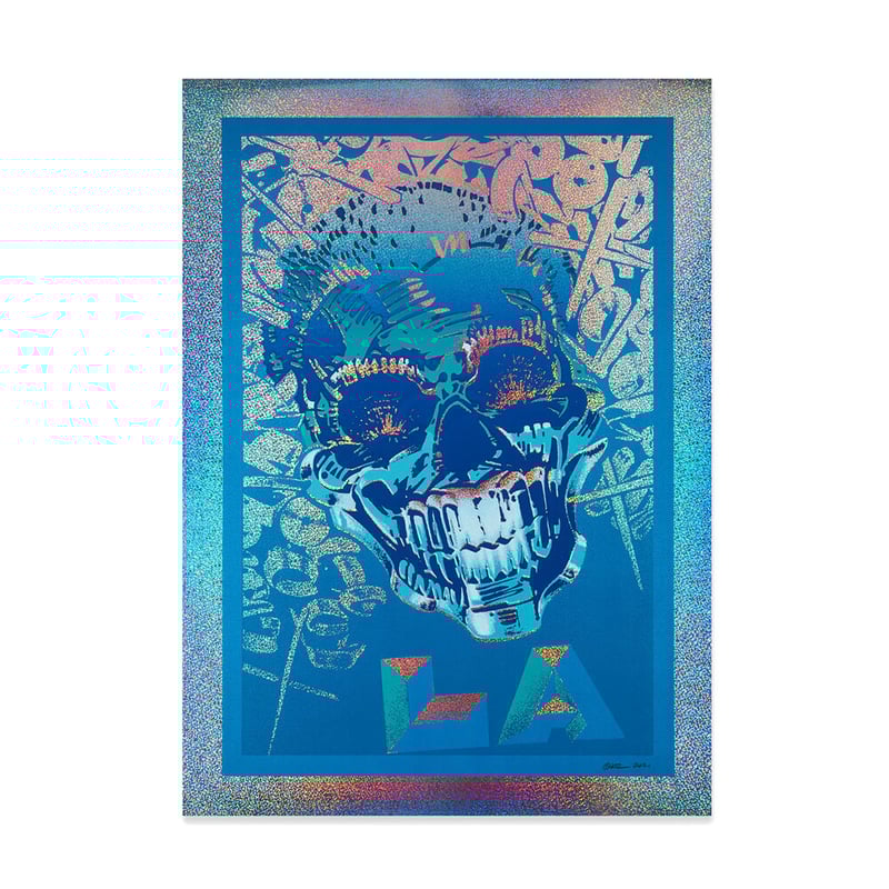 Chaz Bojórquez LA MIX (Blue) | Hunt Tokyo