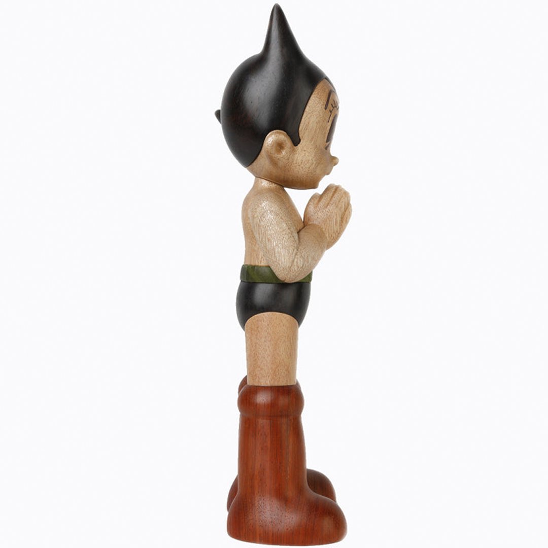 鉄腕アトム グリーティング モノクロ エディション ASTROBOY US企画 1000% 木製 鉄腕アトム グリーティング OG ver | Hunt Tokyo