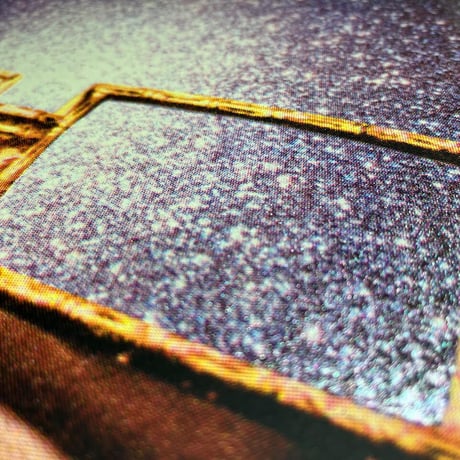 残り1枚 Mind Blown - 5 colour silkscreen with glitter varnish