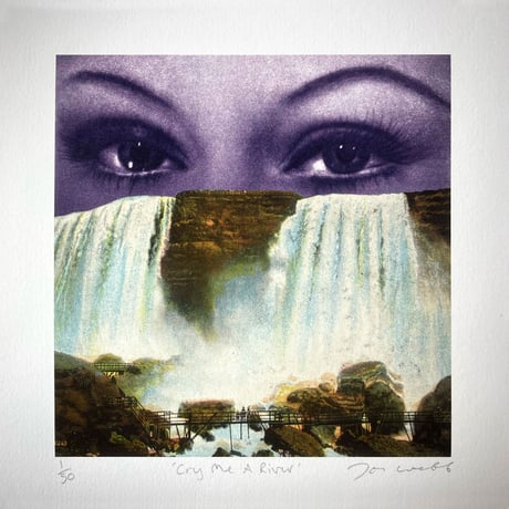 JOE WEBB  Cry Me A River - Giclee