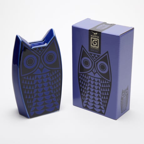 Magpie x Hornsea Owl Moneybox  BLUE or YELLOW