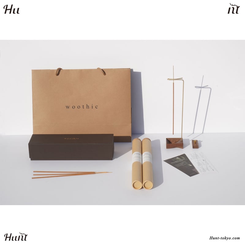woothic studio Incense Gift Package お香立て ギフトセット