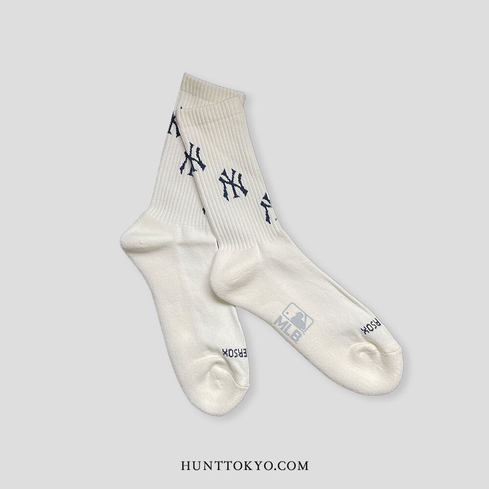 MLB TRIPLE 3 LOGO SOCKS | Hunt Tokyo