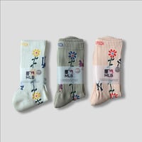 MLB LOGO FLOWER SOCKS