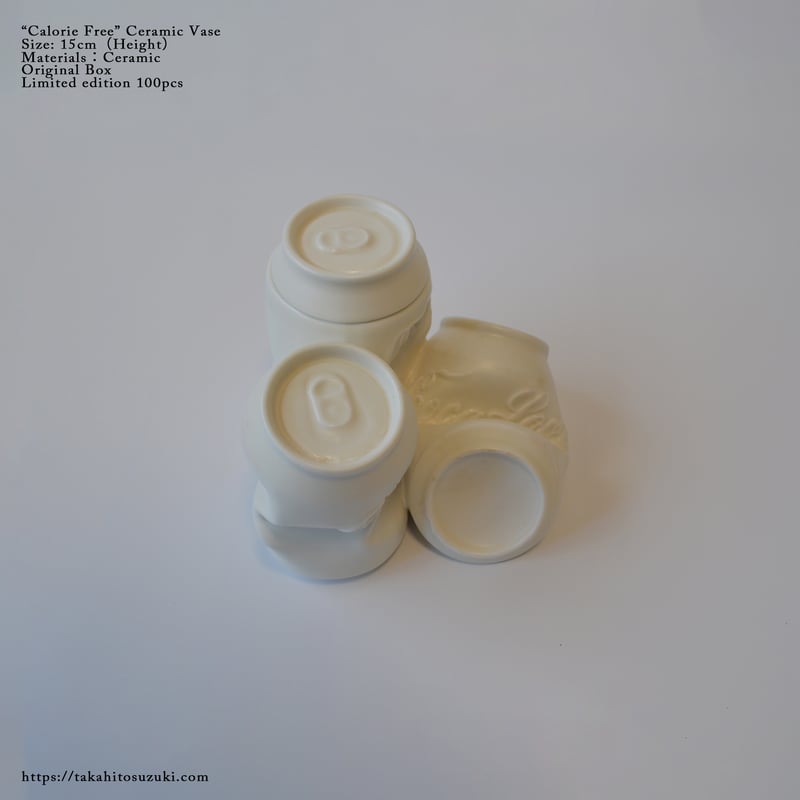数量限定] Calorie Free Ceramic Vase | Hunt Tokyo