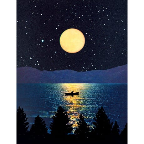 Joe Webb  - Shine On - Silkscreen - 70x90cm アートプリント