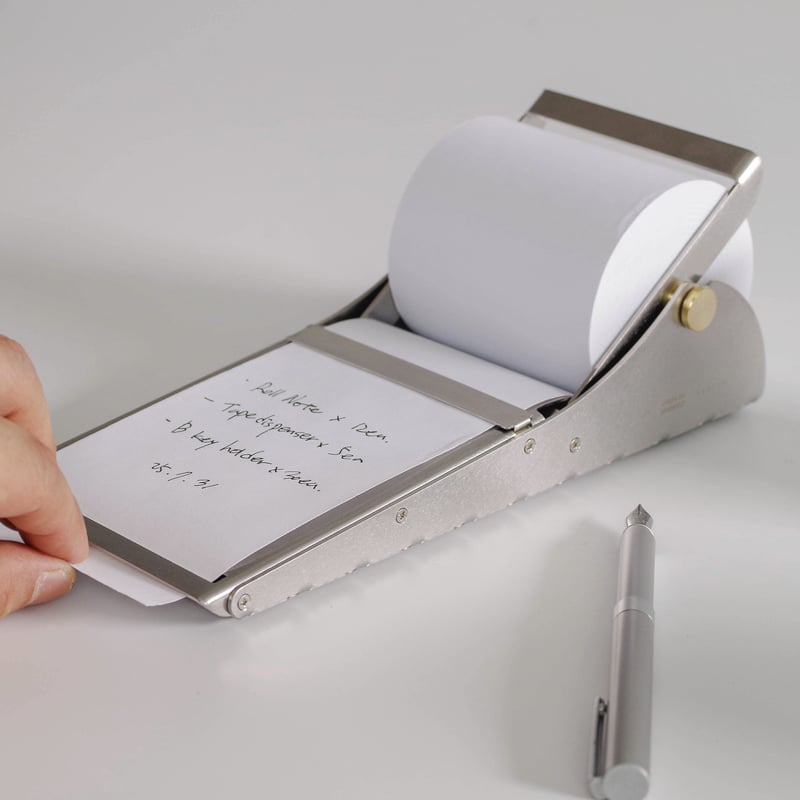 Desktop Roll Note Dispenser ノート ディスペンサー メモ帳 デザイ