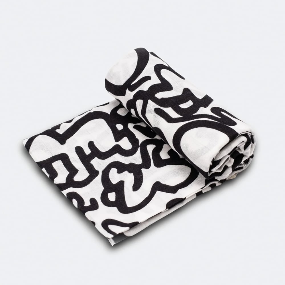 ETTA LOVES x KEITH HARING 'BABY' XL MUSLIN - fo ETTA LOVES x KEITH HARING 'BABY' XL MUSLIN - fo