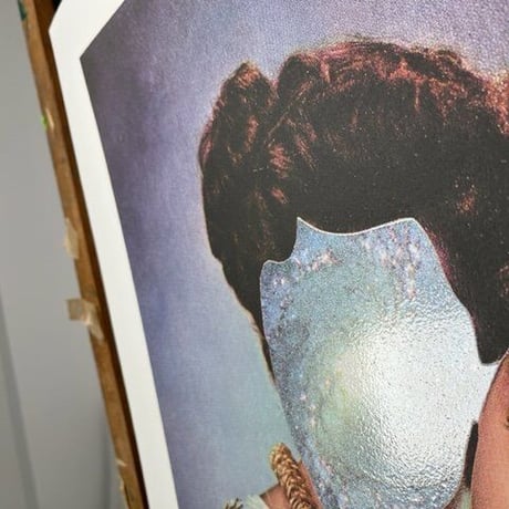Joe Webb Unmasked - Silkscreen 50x64cm アートプリント
