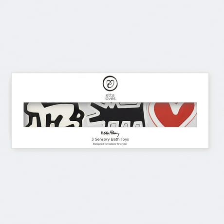 再入荷 - ETTA LOVES × KEITH HARING BATH TOYS - Suitable from birth