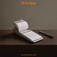 Desktop Roll Note Dispenser ノート ディスペンサー メモ帳 デザイン 文具