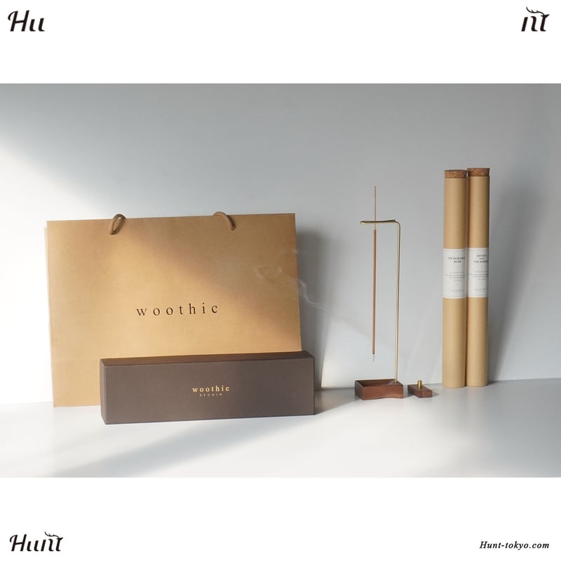 woothic studio Incense Gift Package お香立て ギフトセット