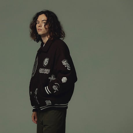 CLUCT×MIKE GIANT 15th VARSITY JACKET