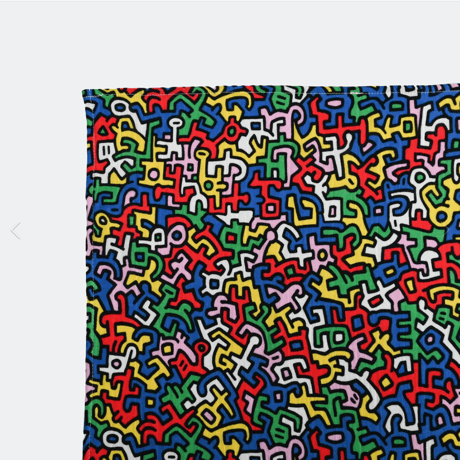 ETTA LOVES x KEITH HARING 'BRAZIL' COMFORTER - for 5+ month old babies