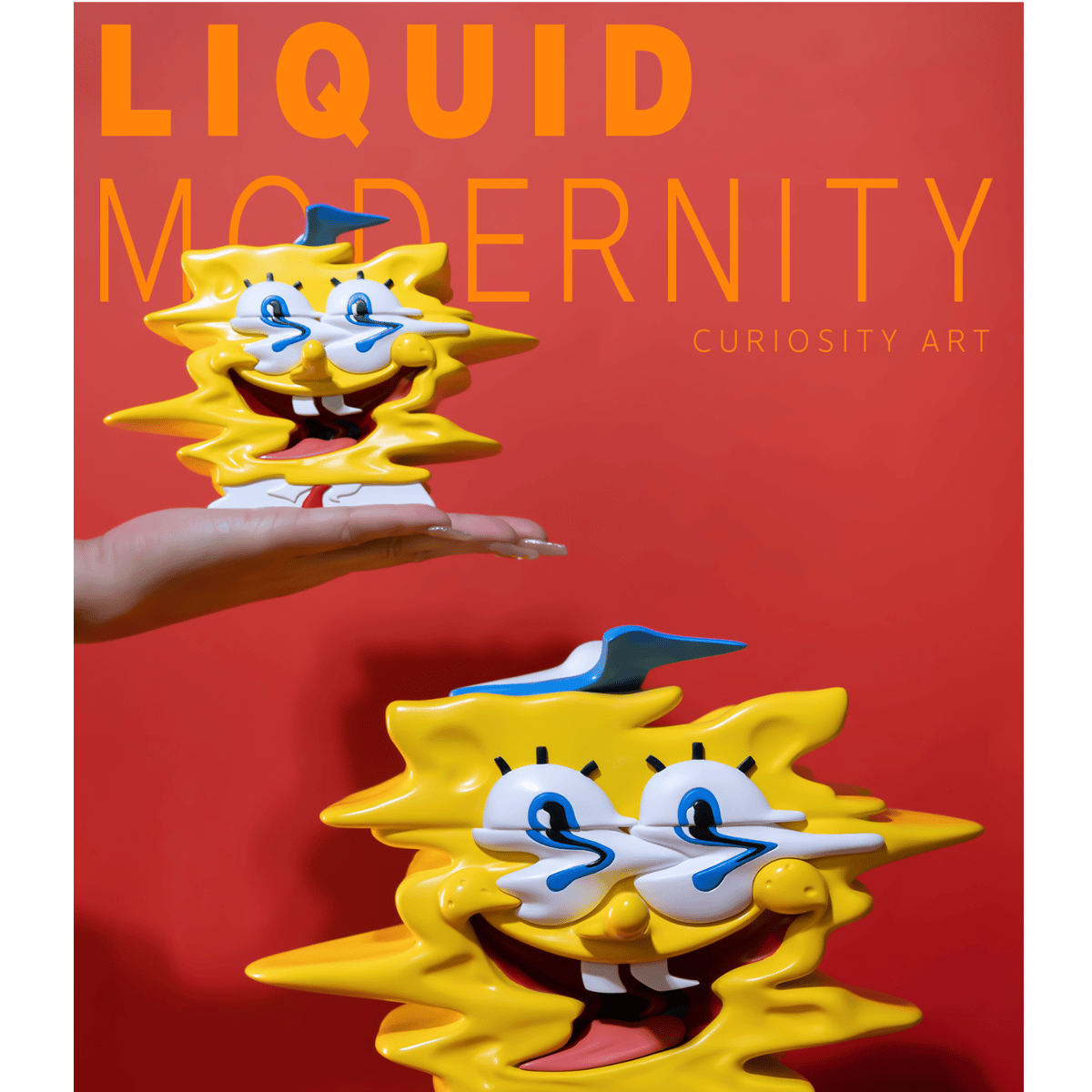 Liquid Modernity アート フィギュア リキッドモダニティー Liquid Mordernity - Spongey & Spongey Gold | Hu