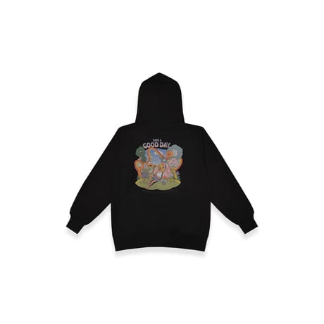 Daily Routine × Hunt Tokyo "HAVE A GOOD DAY" Heavy Hoodie
