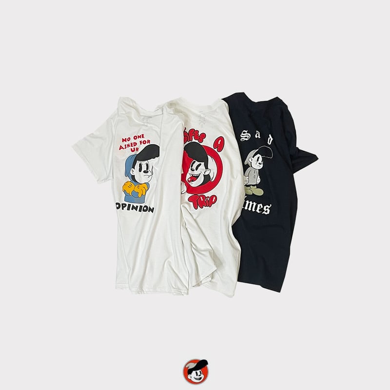 Ezra Brown : Sad Times T-Shirts | Hunt Tokyo