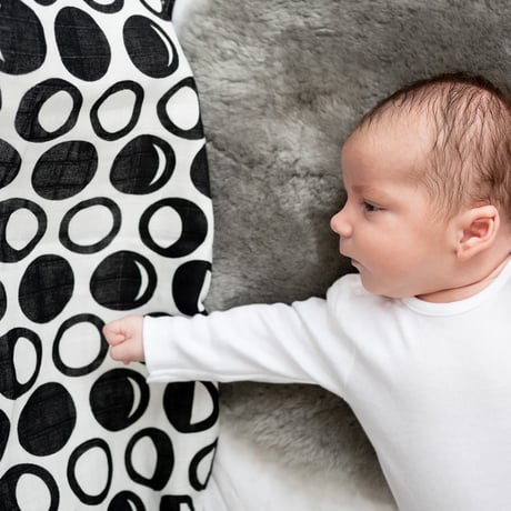 再入荷 ETTA LOVES - SKY PRINT MUSLIN 3-PACK - for newborn to 4 month old babies