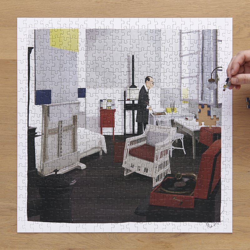 Max Dalton Artist Studio Series: Mondrian Puzzl