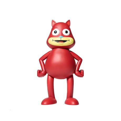 DABSMYLA Cosmic Cat (Black/Red/Blue) Vinyl Art Figure