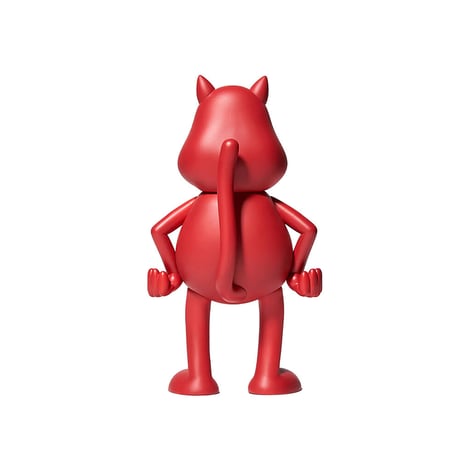 DABSMYLA Cosmic Cat (Black/Red/Blue) Vinyl Art Figure