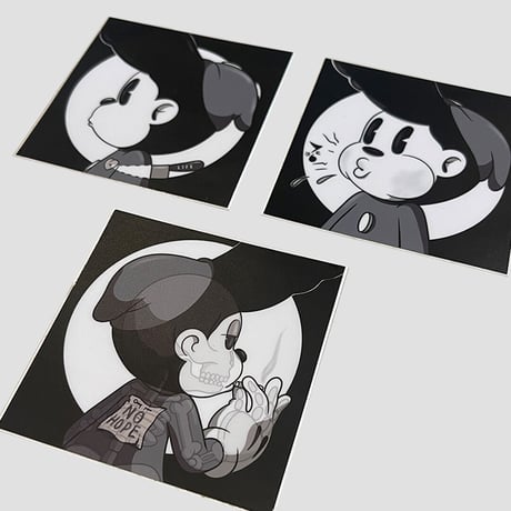 Ezra Brown : Sticker Pack (3pcs)