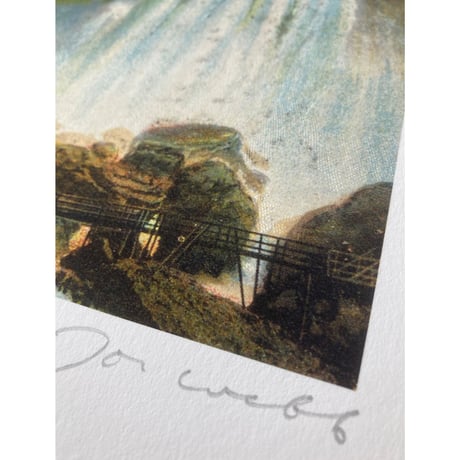 JOE WEBB  Cry Me A River - Giclee