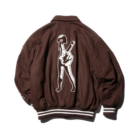 CLUCT×MIKE GIANT 15th VARSITY JACKET