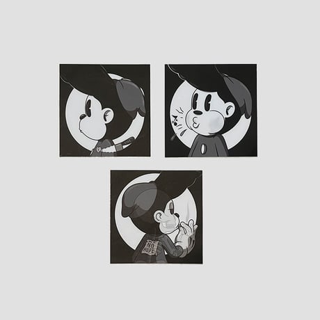 Ezra Brown : Sticker Pack (3pcs)