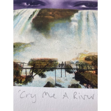 JOE WEBB  Cry Me A River - Giclee