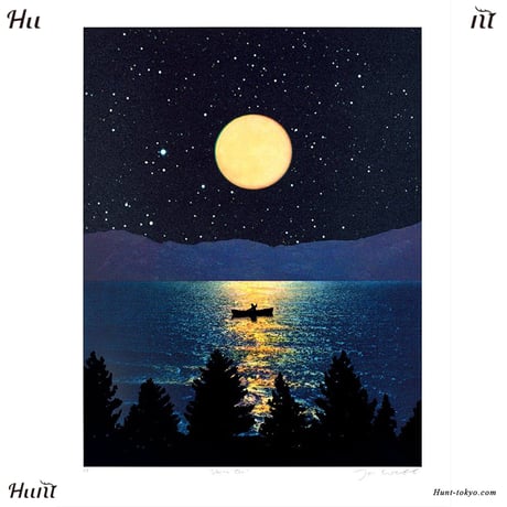 Joe Webb  - Shine On - Silkscreen - 70x90cm アートプリント
