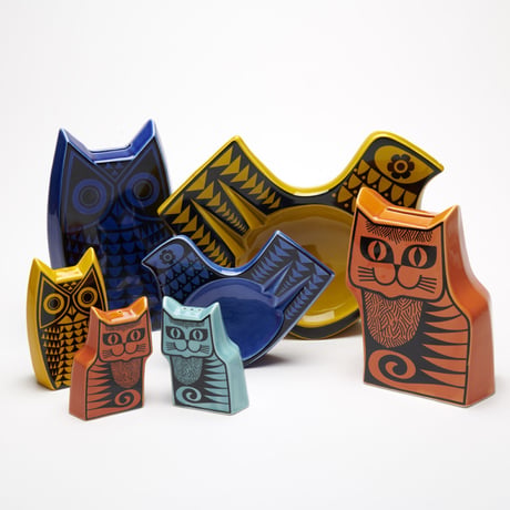 Magpie x Hornsea Cat Shaped Coasters - set of 4