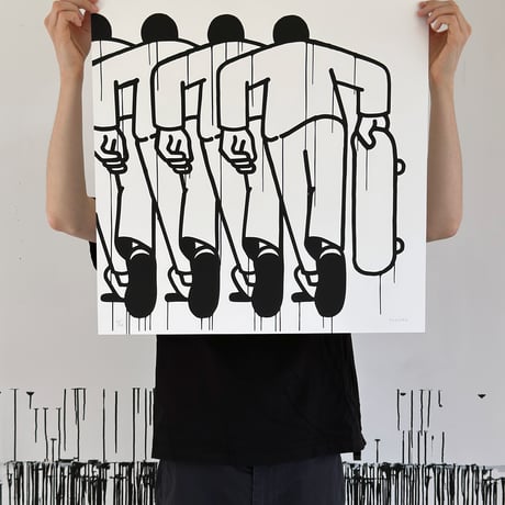 6/26より発売  Daniel Padure – SK8 LOOP 限定版 Art Print