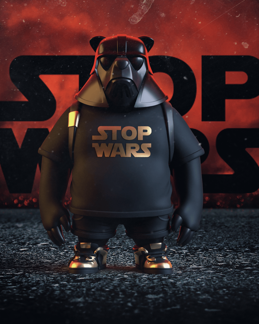 KARMIEH TOY DESIGN Darth Bear