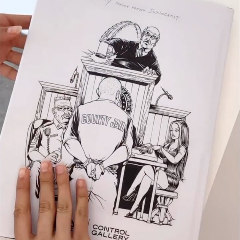 Mister CARTOON Sketches Book 2023 | Hunt Tokyo