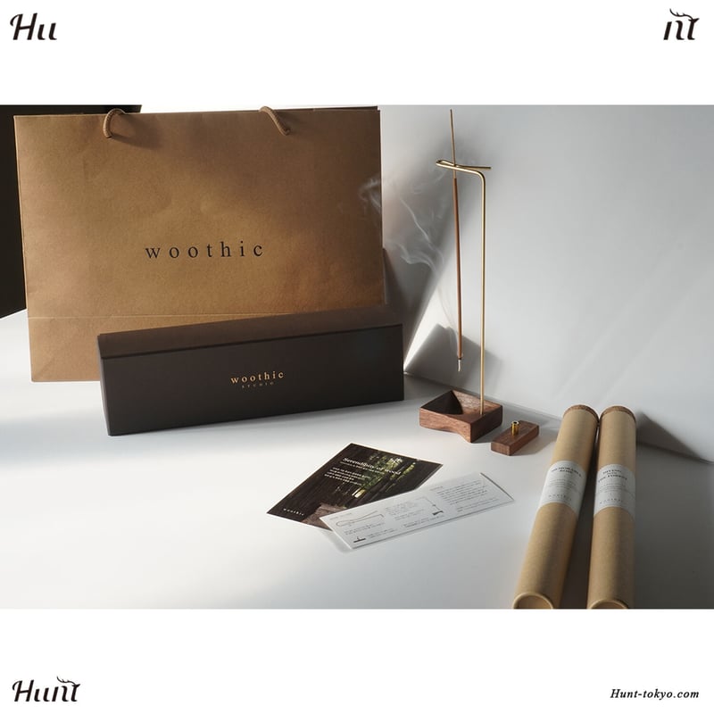 woothic studio Incense Gift Package お香立て ギフトセット