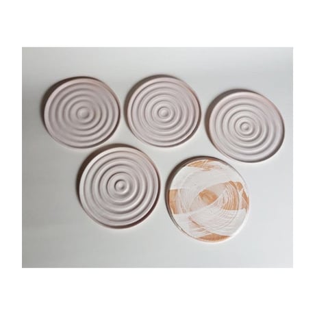 AKO STUDIO Ripple - Plate お皿 陶芸 陶器 ハンドメイド 一点物 MADE IN JAPAN