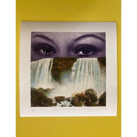 JOE WEBB  Cry Me A River - Giclee