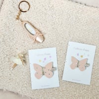 🩰New! 《Lサイズ》 butterfly clip  "ballerina pink" 単品