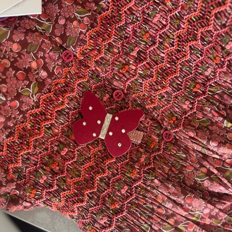 ♥️復刻《Lサイズ》 butterfly clip "Raspberry" 単品