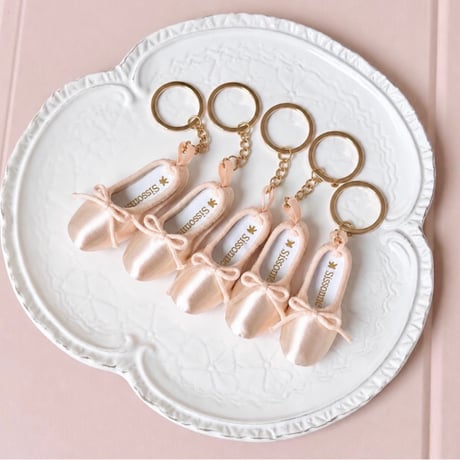 NEW! -Paillette Point- select トゥシューズ キーホルダー